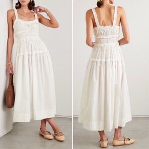 Doen Marianne Dress Ecru White